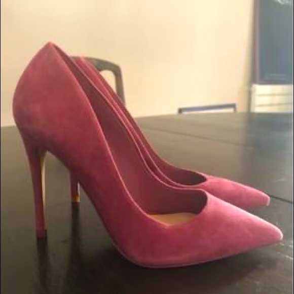 RASPBERRY ALDO HIGH HEEL PUMPS